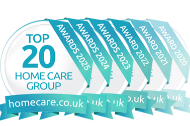 1st Homecare are Homecare.co.uk award winners for the sixth year. Top 20 Homecare Group Award