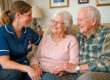 Live-in care in Headington. 1st Homecare Carer with Derek and Anne